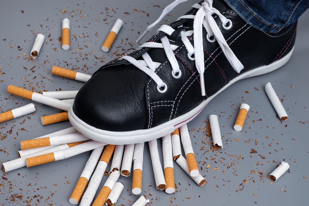 Refus de fumer et de changements dans le corps Photo 4